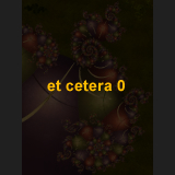et cetera 0